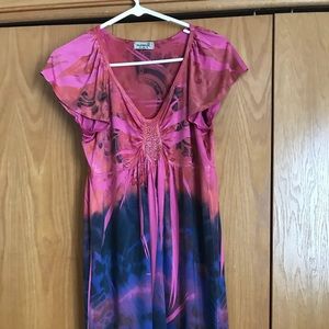 Large one world dress